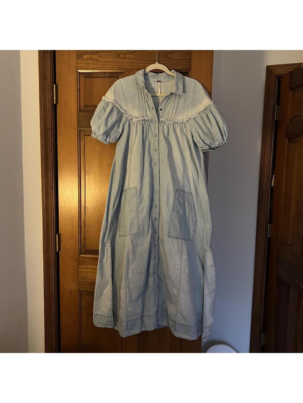 Free People On The Road Maxi Dress Size Small - Picture 4 of 7